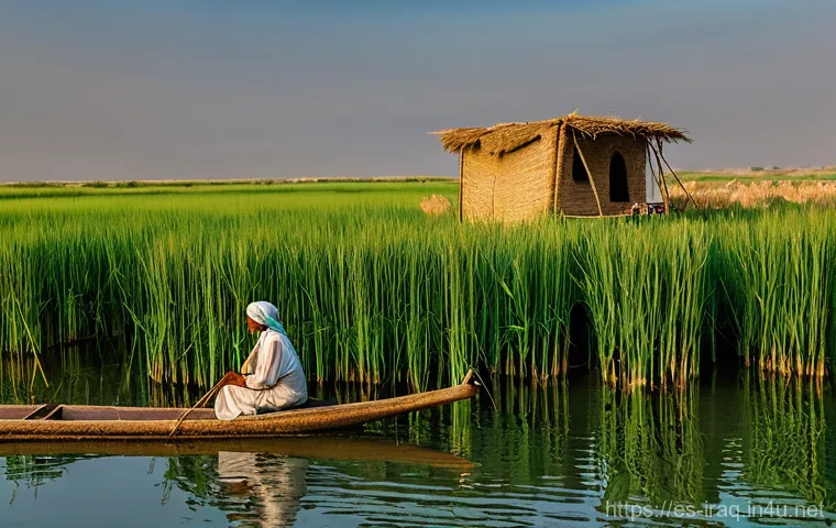 이라크 주요 관광지 - **Prompt 2: Bustling Al-Mutanabbi Street, Baghdad**
    "A vibrant, lively street scene on Al-Mutana...