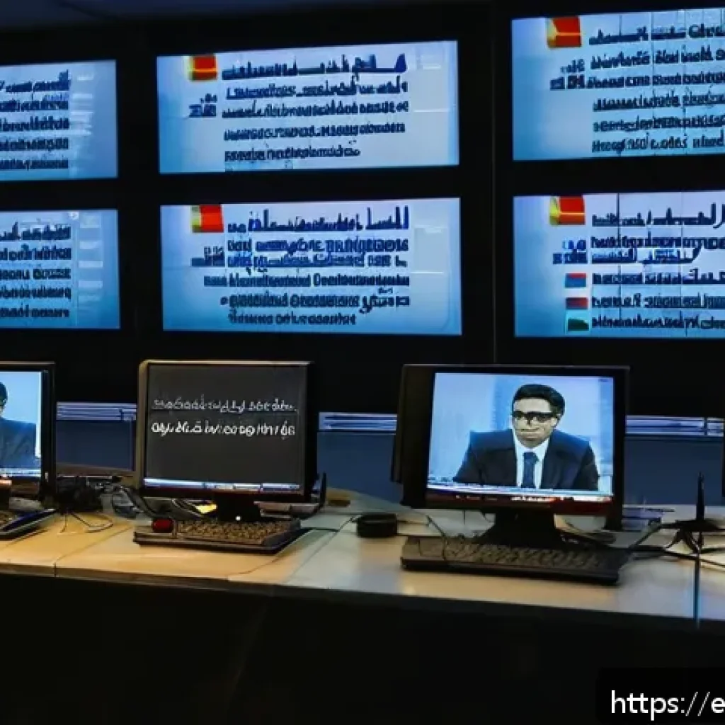 이라크 언론의 자유 수준 - A detailed scene showing a brave Iraqi journalist wearing modest professional attire and glasses, si...